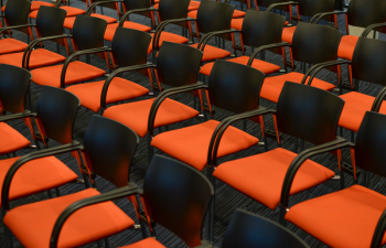 Photo of Orange Chairs Photo of Orange Chairs