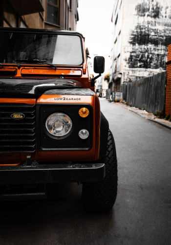 Photo of Orange SUV