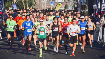 Photo of People in a Marathon Photo of People in a Marathon