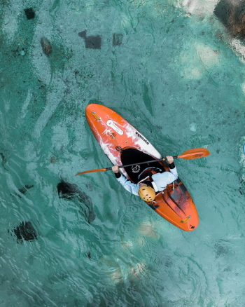 Photo Of Person Riding Kayak Photo Of Person Riding Kayak