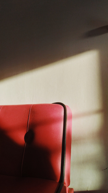 Photo Of Red Leather Sofa Beside Wall Photo Of Red Leather Sofa Beside Wall