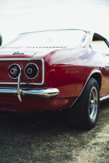 Photo of Red Muscle Car Photo of Red Muscle Car