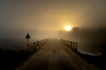 Photo Of Roadway During Dawn Photo Of Roadway During Dawn