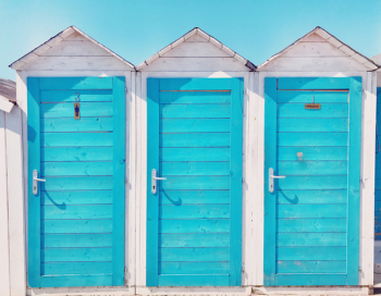 Photo of Three Wooden Toilets