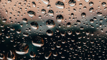 Photo Of Water Droplets On Glass Window Photo Of Water Droplets On Glass Window