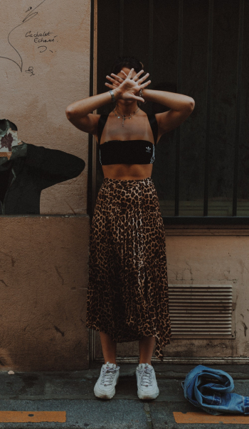 Photo Of Woman Wearing Black Tube Top Photo Of Woman Wearing Black Tube Top