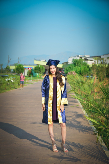 Photo Of Woman Wearing Graduation Gown Photo Of Woman Wearing Graduation Gown