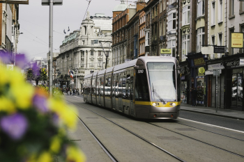 Photo Tram at Street Photo Tram at Street