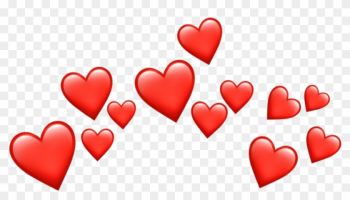 Photobooth Hearts Transparent Transparent Background - Coroa De Emojis Png Photobooth Hearts Transparent Transparent Background - Coroa De Emojis Png
