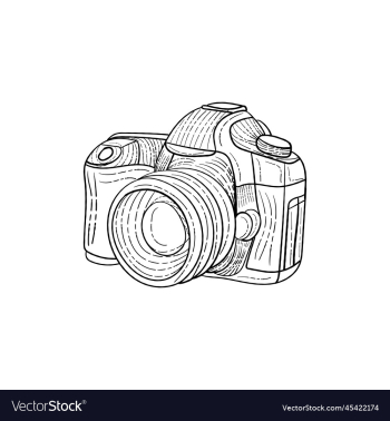 photograph camera lineart style design photograph camera lineart style design
