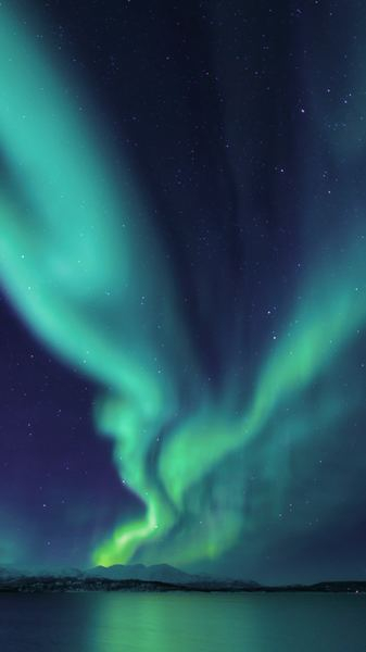 photograph of aurora lights photograph of aurora lights