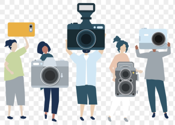 Photographers png clipart, paparazzi illustration | Free PNG - rawpixel