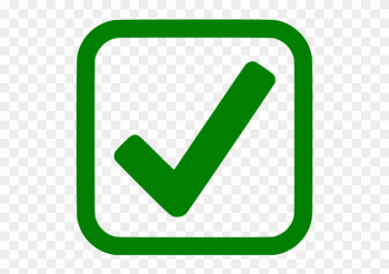 Photography Checklist - Green Check Mark In Box