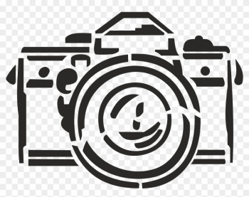 Photography Clipart Simple Camera - Camera Stencil