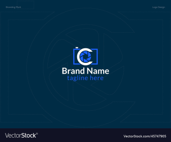 photography logo design with c letter photography logo design with c letter