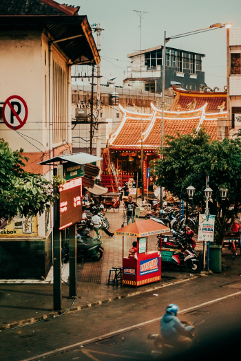 Photography of a Busy Street Photography of a Busy Street