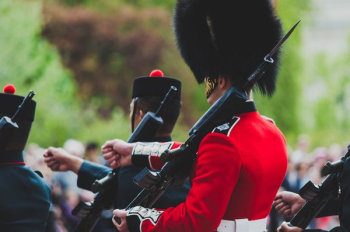 photography of royal guard marching photography of royal guard marching
