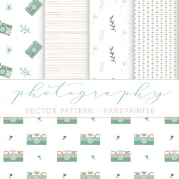 Photography patterns collection Photography patterns collection