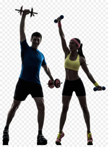 Physical fitness Physical exercise Personal trainer Silhouette Coach - Fitness movement 