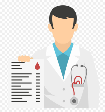 Physician Flat design Icon - Vector doctor medical record material 