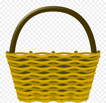 Picnic basket Easter basket Clip art - Empty Easter Basket PNG Transparent Image 