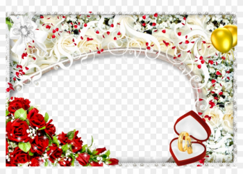 Pics Photos Png Frame Psd Photo Wedding Frames Pics - Wedding Photo Frame Png File