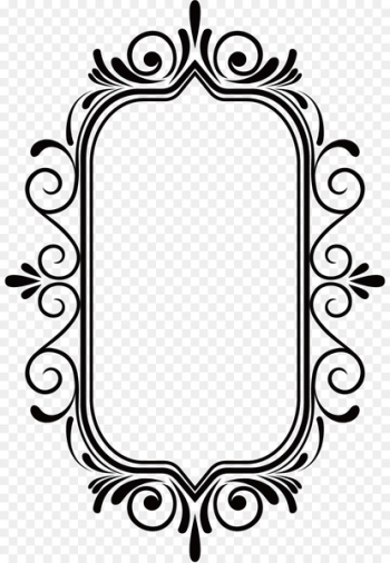 Picture frame - Ancient black border classic frame Picture frame - Ancient black border classic frame
