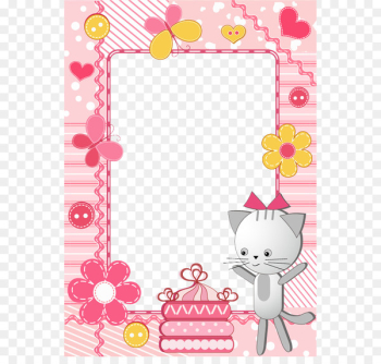 Picture frame Cartoon Illustration - Vector cute cartoon frames 