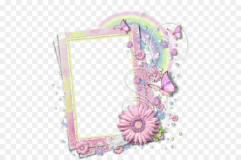 Picture frame Color Clip art - Cute pink frame material Picture frame Color Clip art - Cute pink frame material