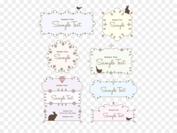 Picture frame Drawing Euclidean vector - Cute cartoon Border Texture 