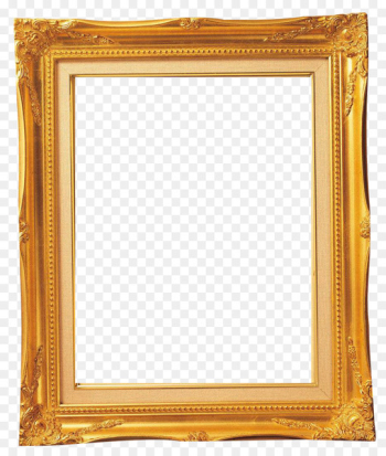 Picture frame Light - Golden Square Photo Frame 