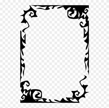 Picture Frames Borders And Frames Decorative Arts Molding - Spooky Picture Frames Png