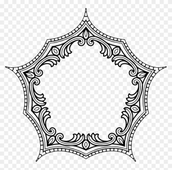 Picture Frames Decorative Arts Borders And Frames Retro - Vintage Style Frame