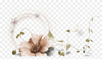 Picture Frames Flower Drawing Flowers Frame 3600*3600 - Flowers Frame Png