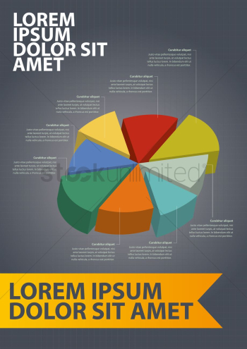 Pie chart infographic Pie chart infographic