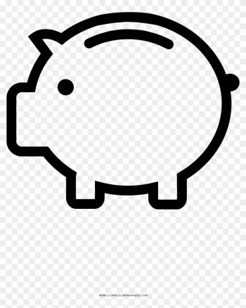 Piggy Bank Coloring Page - Money Maker Piggy Bank Coloring Page - Money Maker