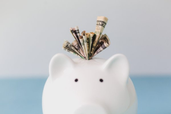 Piggy Bank With Money Piggy Bank With Money
