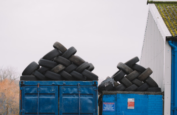 Pile of Vehicle Tires Pile of Vehicle Tires