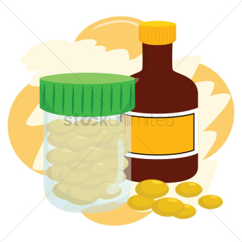 Pill bottle and antiseptic bottle Pill bottle and antiseptic bottle