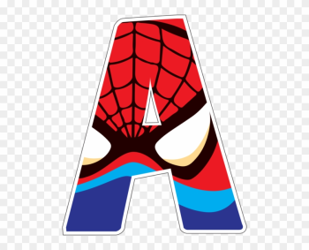 Pillow- Superhero Letters For Name - Spider-man Pillow- Superhero Letters For Name - Spider-man