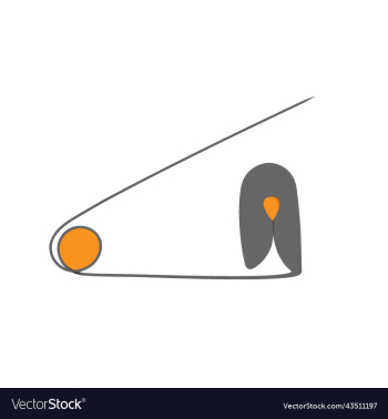 pin a letter logo template