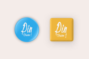 Pin Badge Button Free Mockup Pin Badge Button Free Mockup