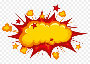 Pin Explosion Clip Art Transparent - Boom Vector