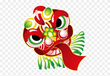 Pin Lion Dance Clipart - Lunar New Year Frame Pin Lion Dance Clipart - Lunar New Year Frame
