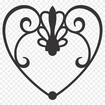 Pin Wedding Program Clipart Free - Silhouette