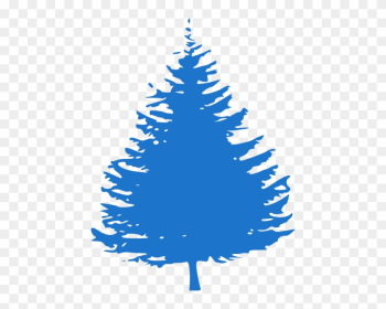 Pine Clipart Short Tree - Pine Tree Silhouette
