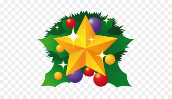 pine family christmas ornament leaf symmetry tree - Christmas star 