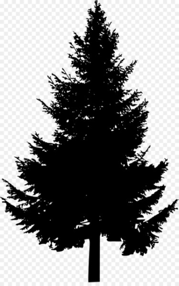 Pine Tree Silhouette Clip art - pine tree 