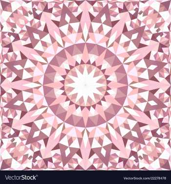 Pink abstract seamless triangle mosaic tile vector image Pink abstract seamless triangle mosaic tile vector image