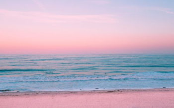 pink and blue beach shore pink and blue beach shore